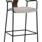 Couva Barstool Gray Tweed
