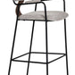 Couva Barstool Gray Tweed