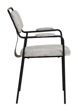 Cargar imagen en el visor de la galería, Couva Dining Chair Gray Tweed
