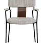 Couva Dining Chair Gray Tweed