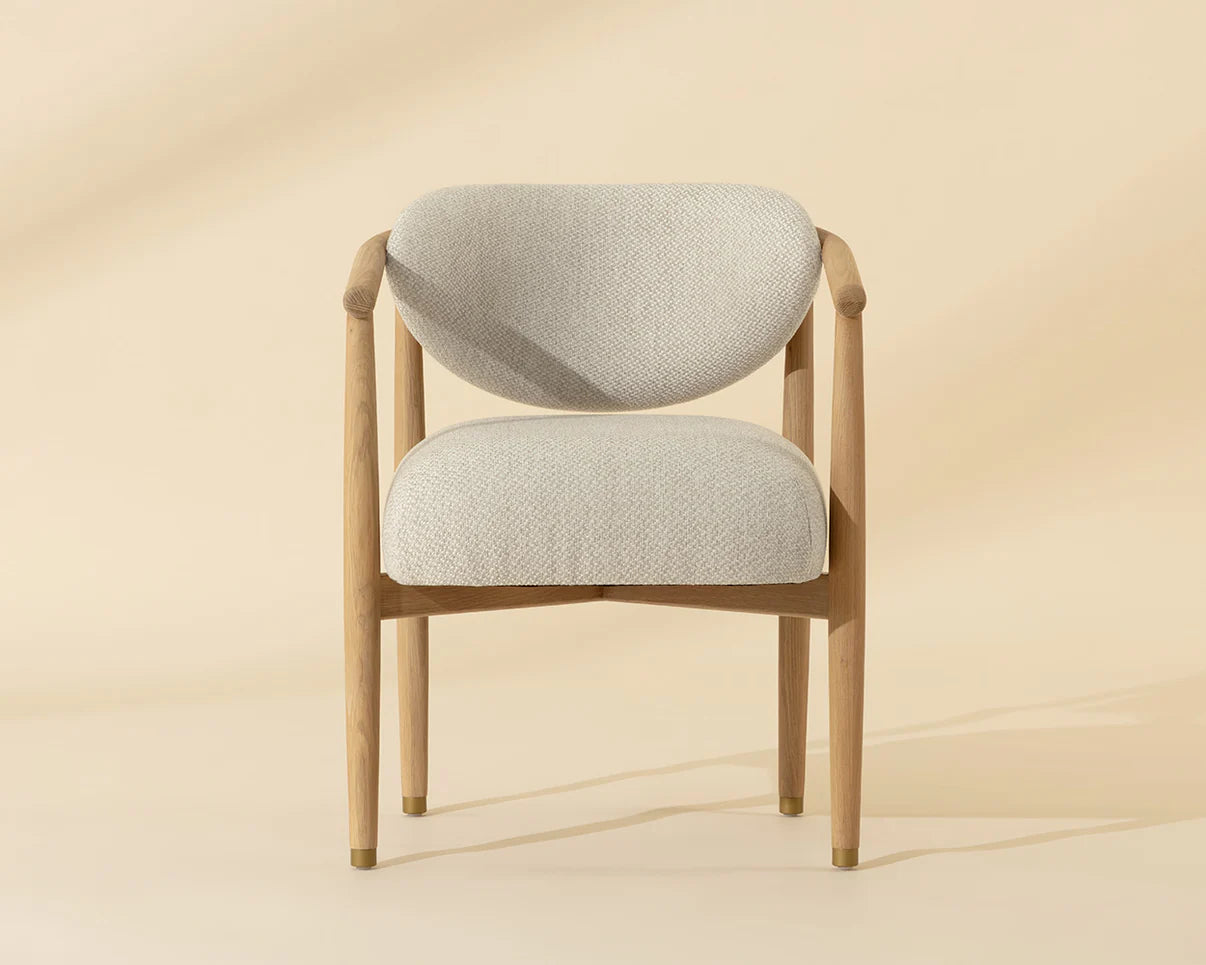 Sigrid Dining Armchair - Light Oak