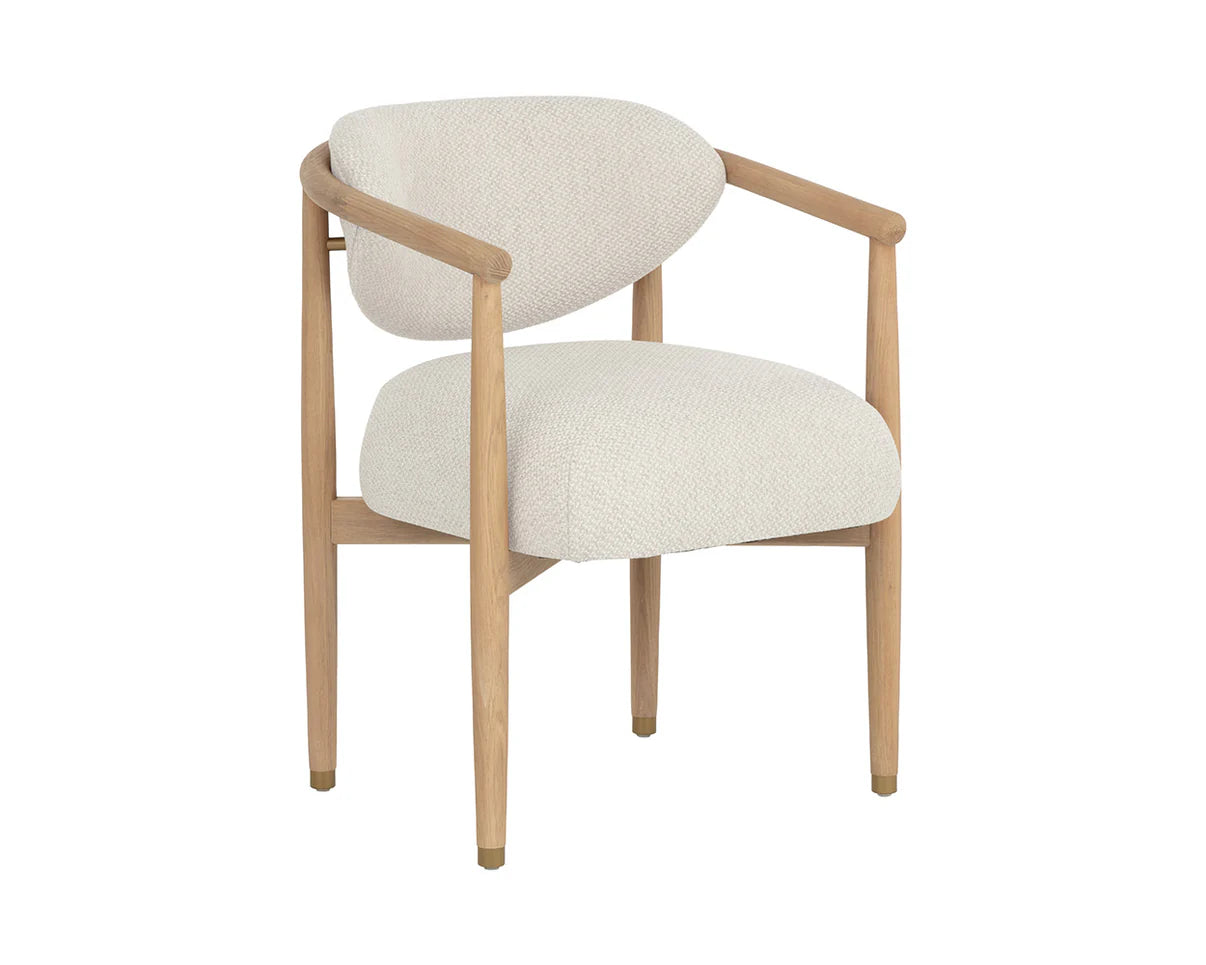Sigrid Dining Armchair - Antique Brown