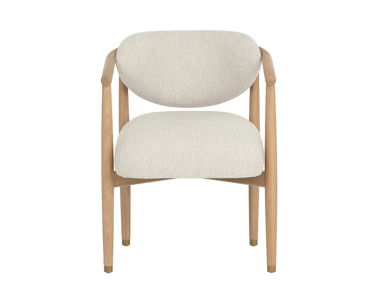 Sigrid Dining Armchair - Antique Brown
