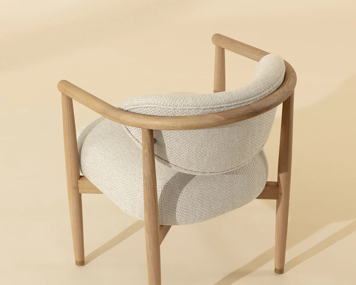 Sigrid Dining Armchair - Light Oak