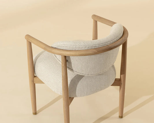 Sigrid Dining Armchair - Light Oak
