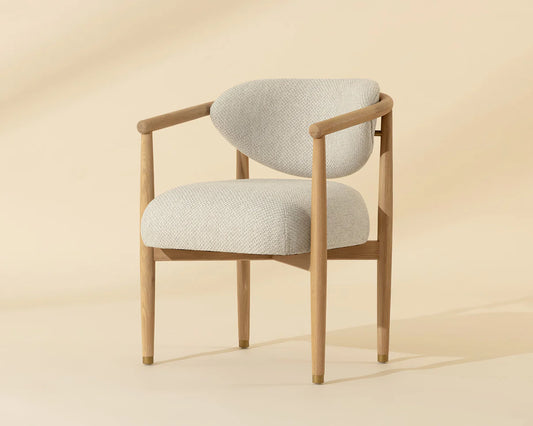 Sigrid Dining Armchair - Antique Brown