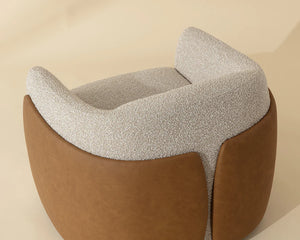 Caris Swivel Lounge Chair