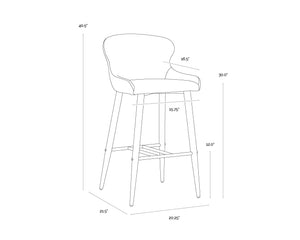 Evora Bar Stool
