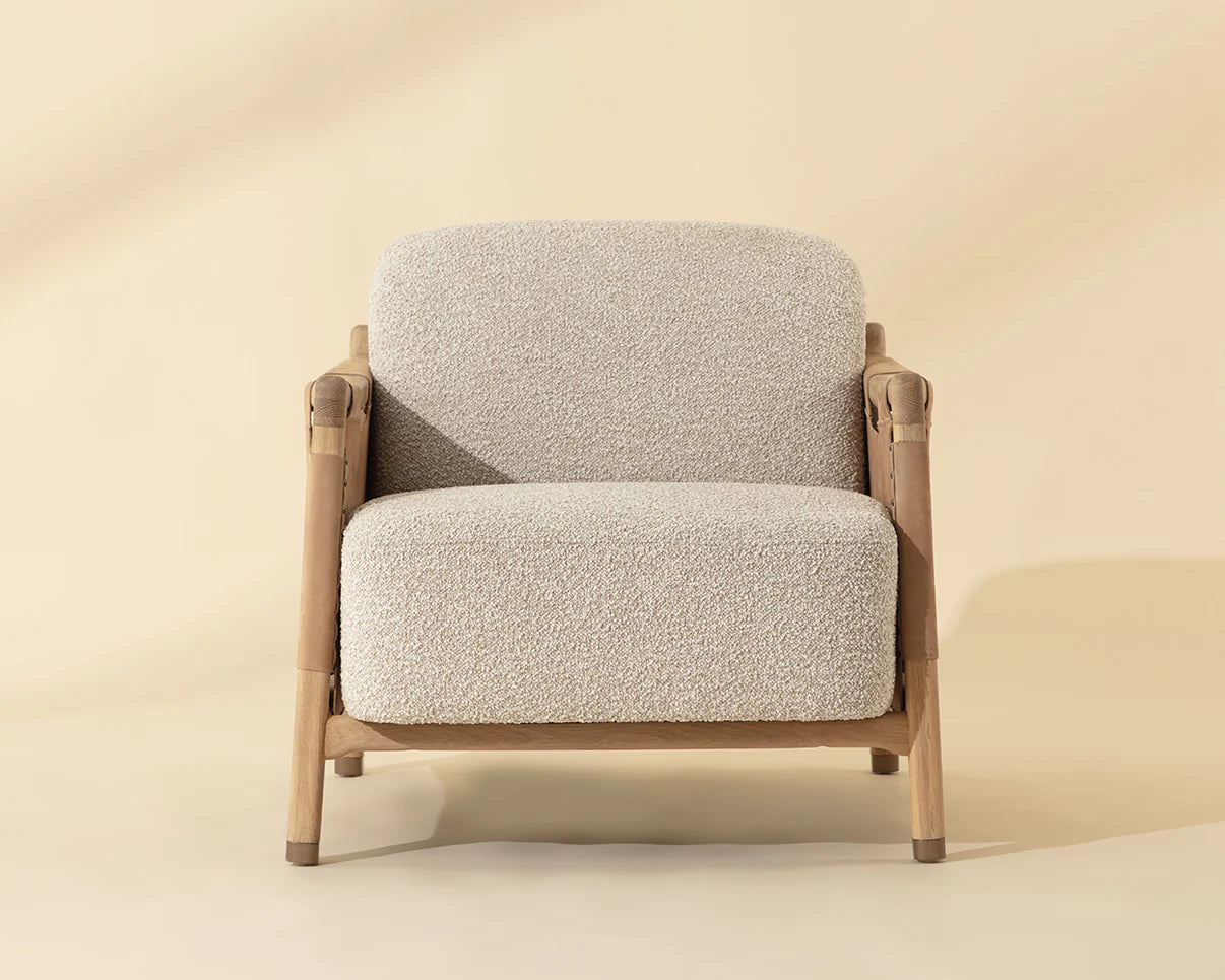 Calloway Lounge Chair - Light Oak