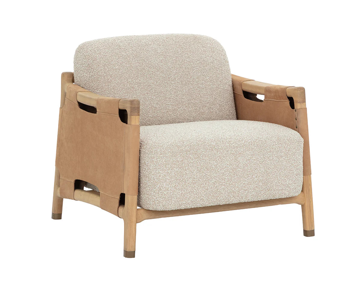 Calloway Lounge Chair - Light Oak