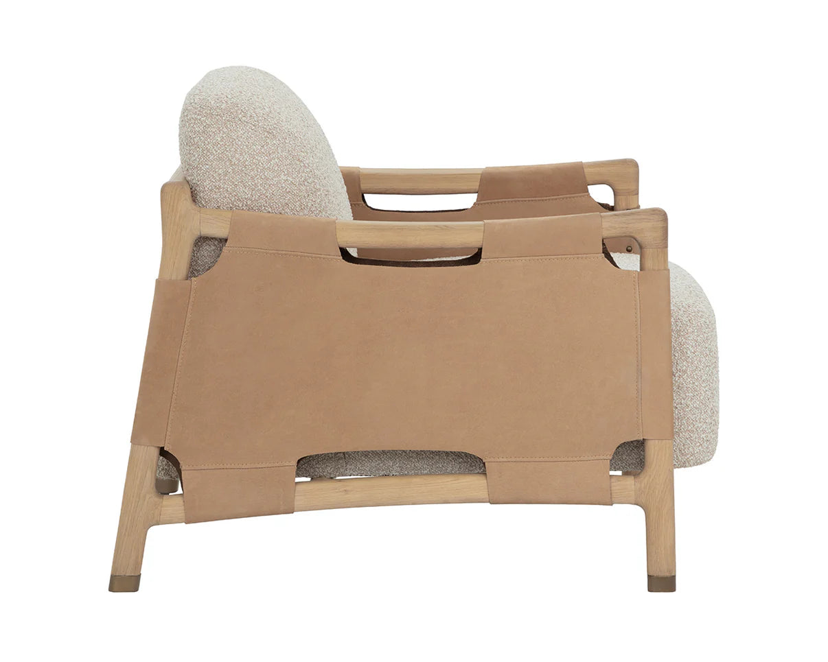 Calloway Lounge Chair - Light Oak