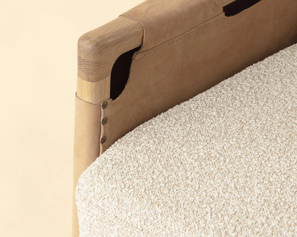 Calloway Lounge Chair - Light Oak