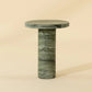 Bastion End Table - Marble Look