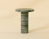 Bastion End Table - Marble Look