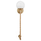 Rockport Wall Sconce | Aged Brass | Brown