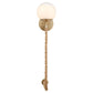 Rockport Wall Sconce | Aged Brass | Brown