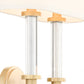 Hightower 2 Light Wall Sconce | Aged Brass