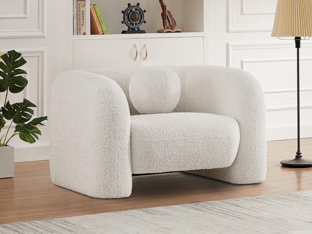 Emory Boucle Fabric Chair