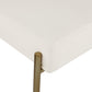 Carly Boucle Fabric & Vegan Leather Dining Chair