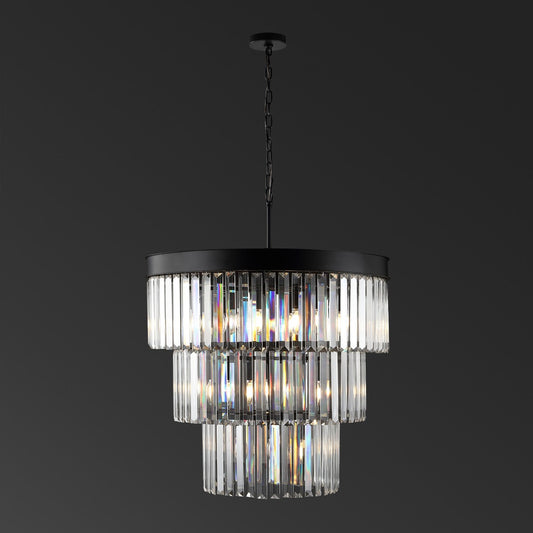 Coulette 3 Tier Crystal Chandelier