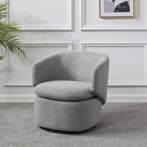 Phyllis Boucle Swivel Chair