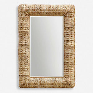 TWISTED SEAGRASS RECTANGLE MIRROR