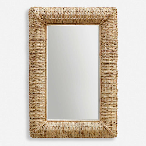 TWISTED SEAGRASS RECTANGLE MIRROR