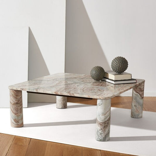 Nicoletta Square Marble Coffee Table