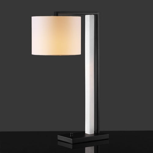 Katryna Alabaster And Metal Table Lamp
