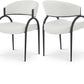 Privet Linen Textured Dining Chair