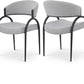 Privet Linen Textured Dining Chair