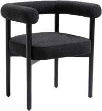 Cargar imagen en el visor de la galería, Hyatt Boucle Fabric Dining Chair
