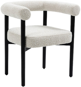 Hyatt Boucle Fabric Dining Chair