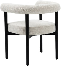 Cargar imagen en el visor de la galería, Hyatt Boucle Fabric Dining Chair
