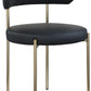 Beacon Vegan Leather and Boucle Fabric Dining Chair