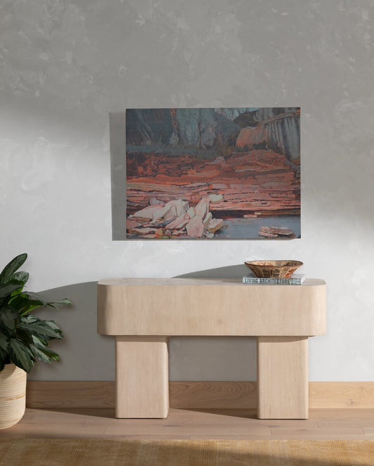 Blanco Console Table