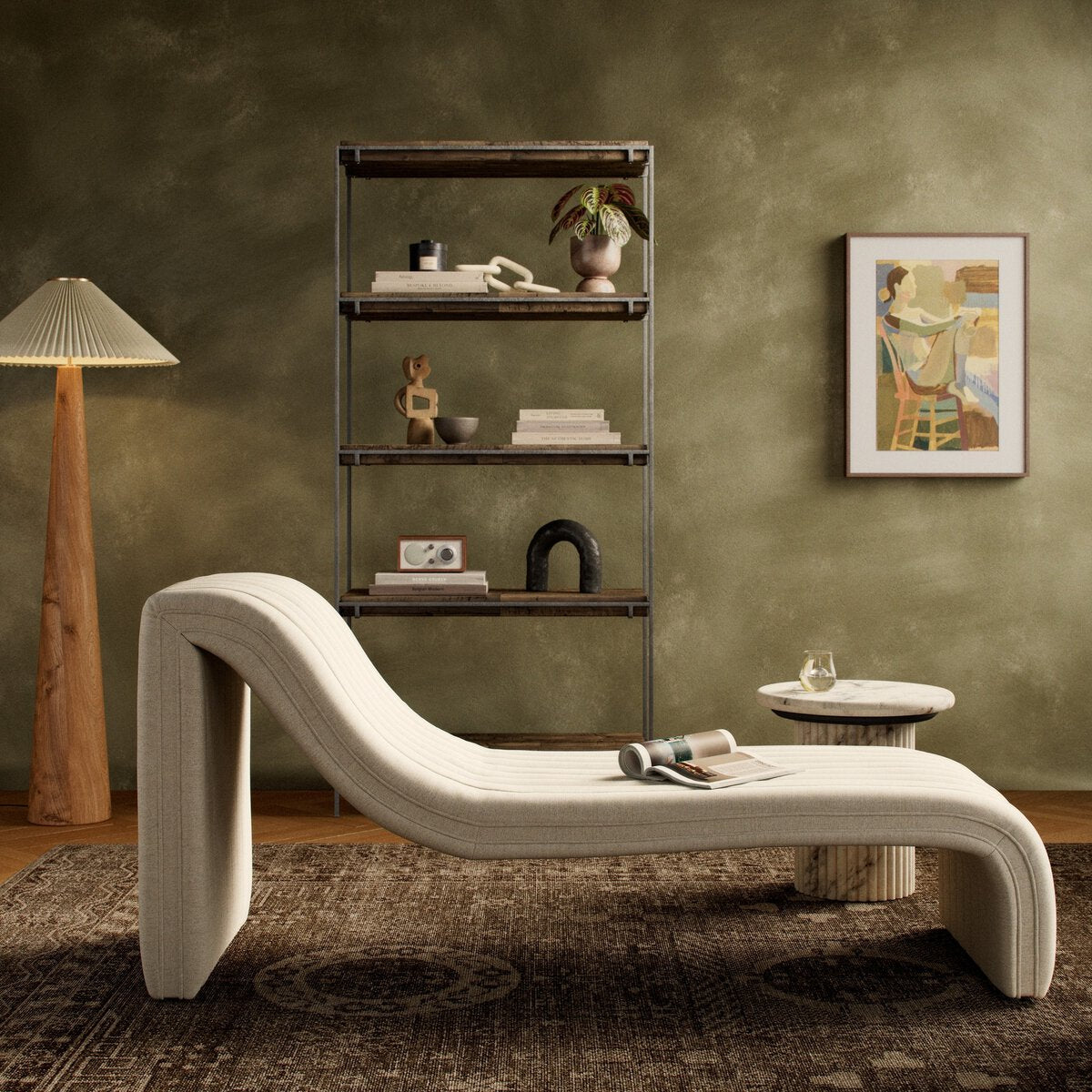 Chaise longue Augustine