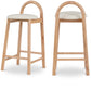 Calvin Vegan Leather Counter Stool