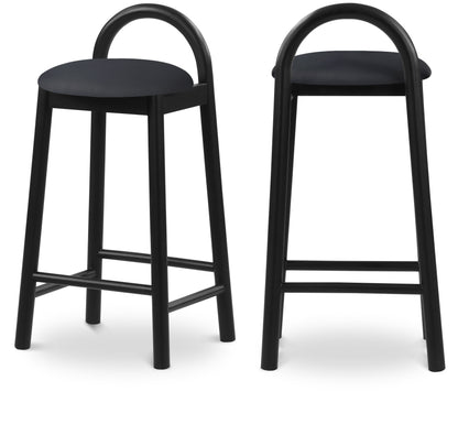 Calvin Vegan Leather Counter Stool