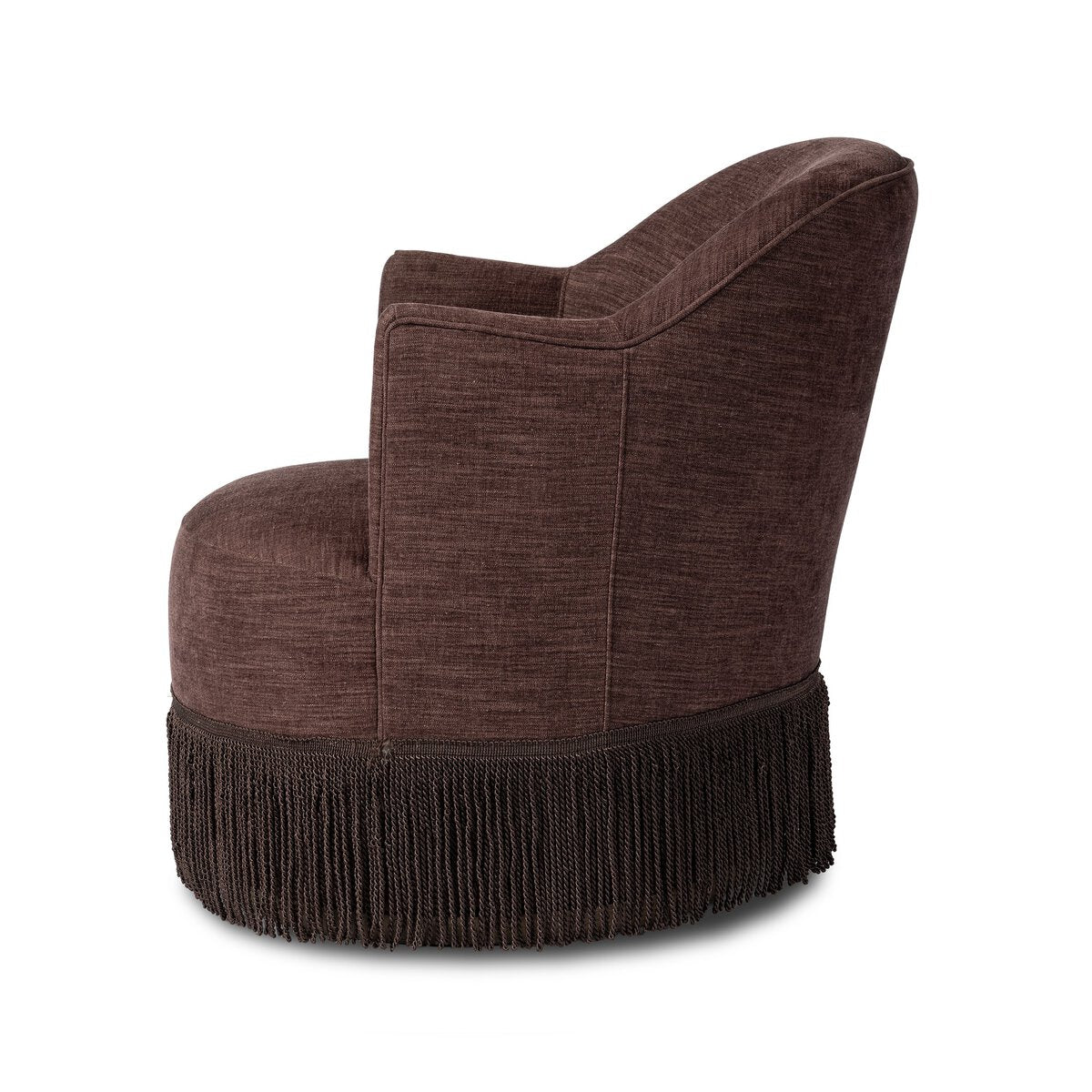 Aurora Fringe Swivel Chair