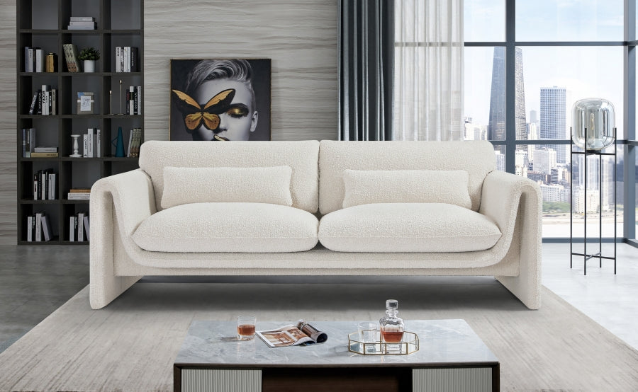 Stylus Boucle Fabric Sofa