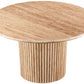 Genoa 48" Travertine Dining Table