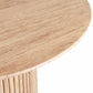 Genoa 48" Travertine Dining Table