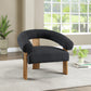 Winston Boucle Fabric Accent Chair