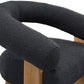 Winston Boucle Fabric Accent Chair