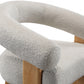 Winston Boucle Fabric Accent Chair