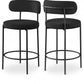 Beacon Boucle Fabric  Bar / Counter Stools