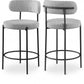 Beacon Boucle Fabric  Bar / Counter Stools