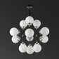 Cullen White Glass Chandelier