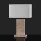 Jennabriana Travertine Table Lamp